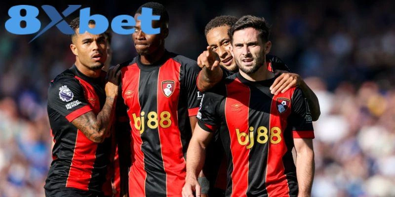 8XBET là đối tác chiến lược của đội bóng Bournemouth